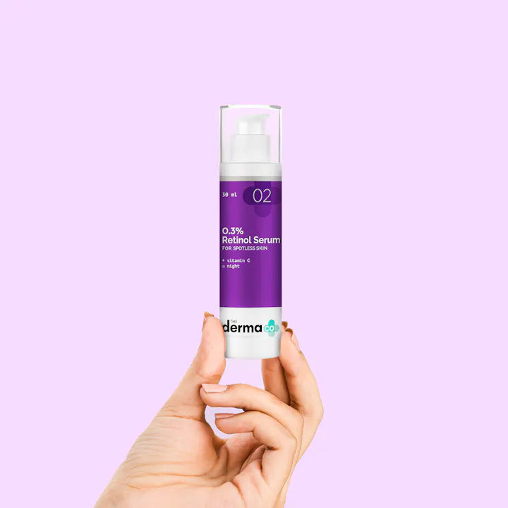 The Derma Co. 0.3% Retinol Face Serum For Spotless Skin
(30ml)