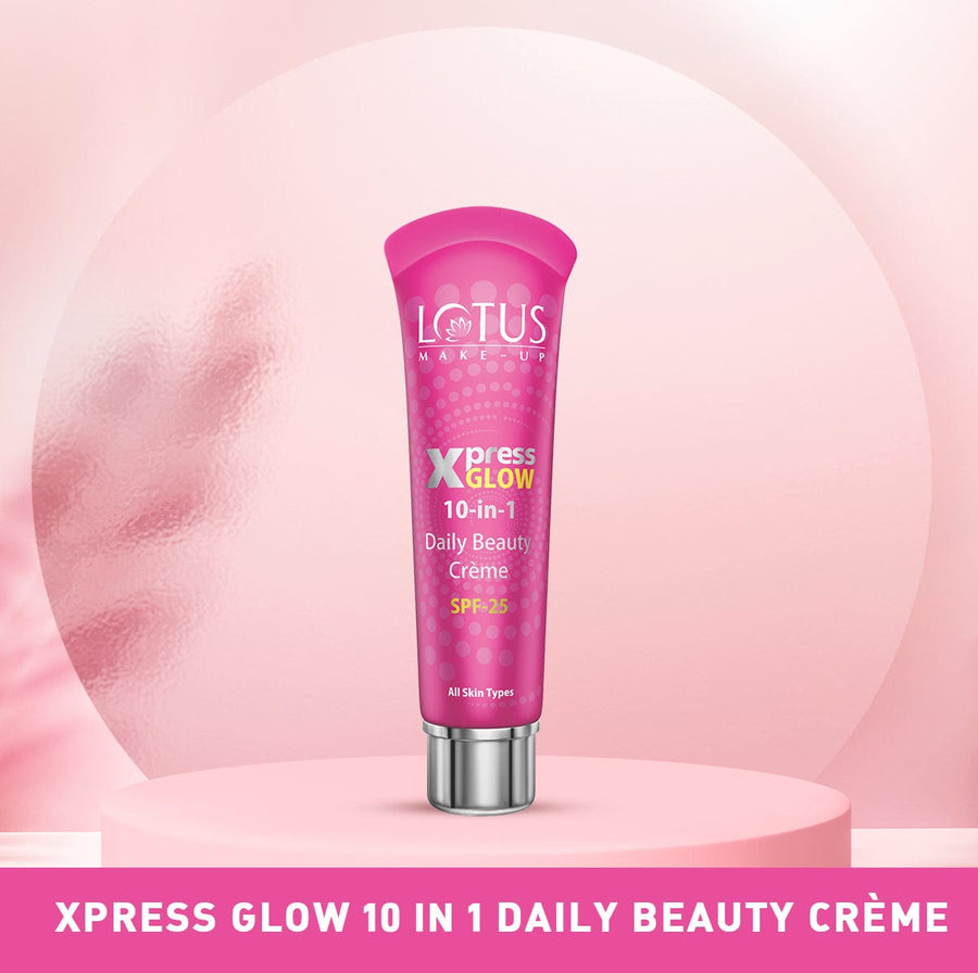 Lotus Makeup Xpress Glow Daily Beauty 10-In-1 Cream SPF 25 - Royal Pearl