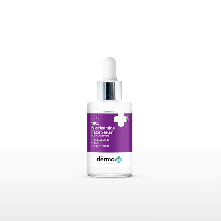 The Derma Co 15% Niacinamide Face Serum with Zinc - 30ml