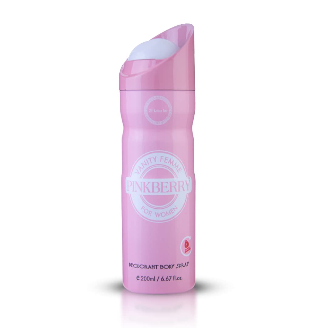St Louis PinkBerry 200ml Body Spray For Men and Women