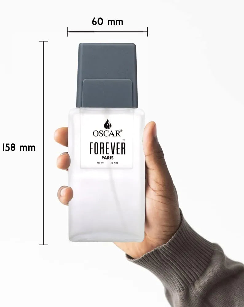 Oscar Forever Paris | Long Lasting Perfume for Men & Women | Exhilarating Floral Fragrance | Everyday Unisex Perfume | 100ml | Original Forever Paris Perfume