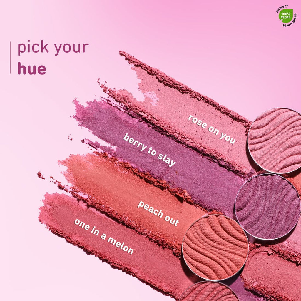 Plum Cheek-A-Boo Matte Blush | Highly Pigmented | Effortless Blending | 100% Vegan & Cruelty Free
| 123 One In A Melon