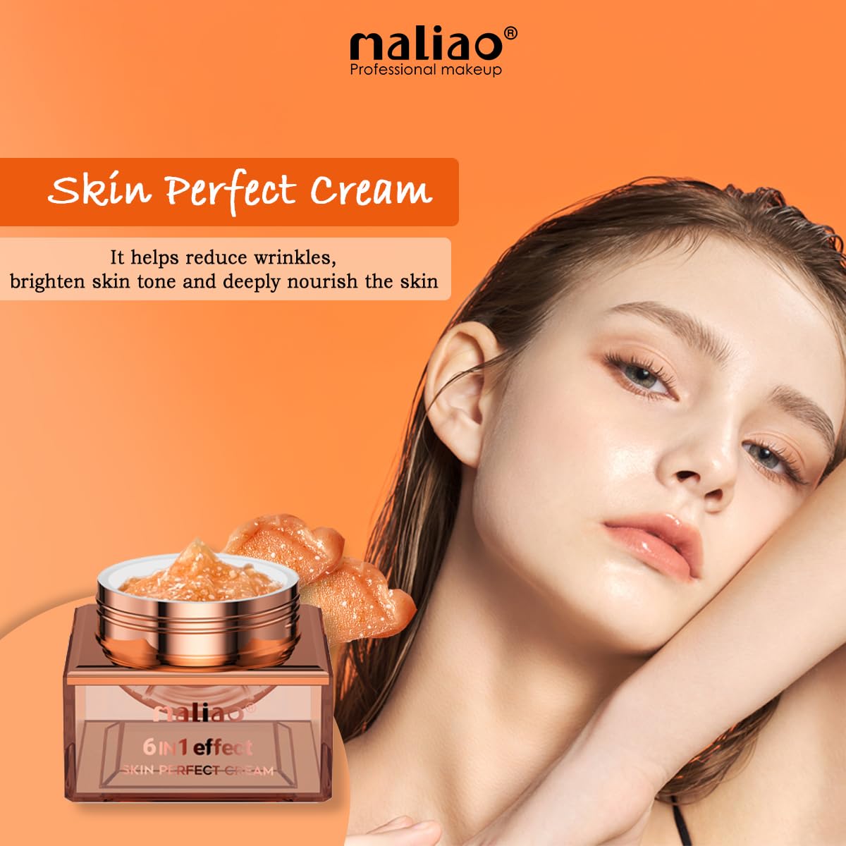 Maliao 6-in-1 Effect Skin Perfect Cream - Fresh Natural Illumination