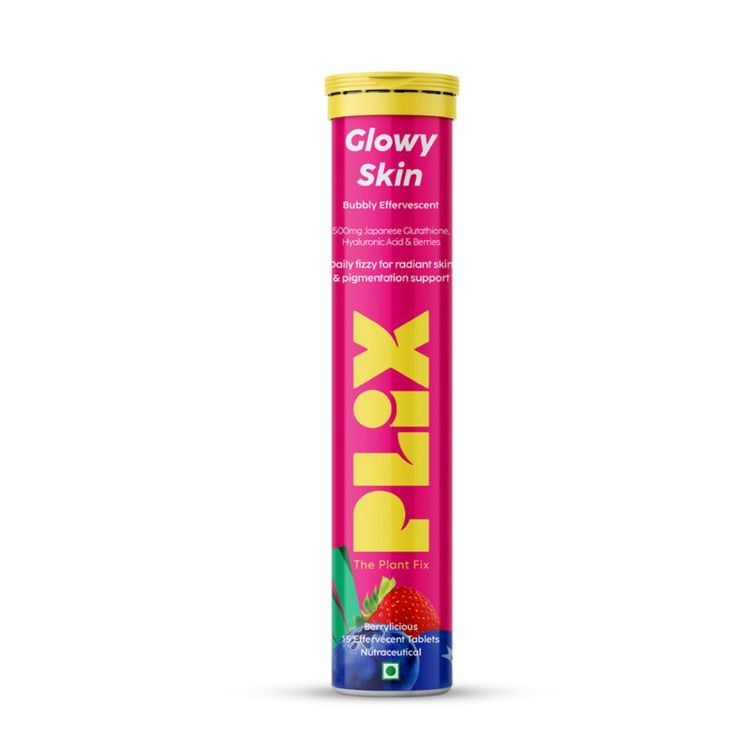 Plix Glutathione Skin Glow 15 Effervescent Tablet 500mg for Clear & Youthful Skin
(57 g)