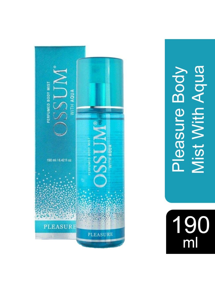 Ossum Pleasure Body Mist With Aqua, 190ml
