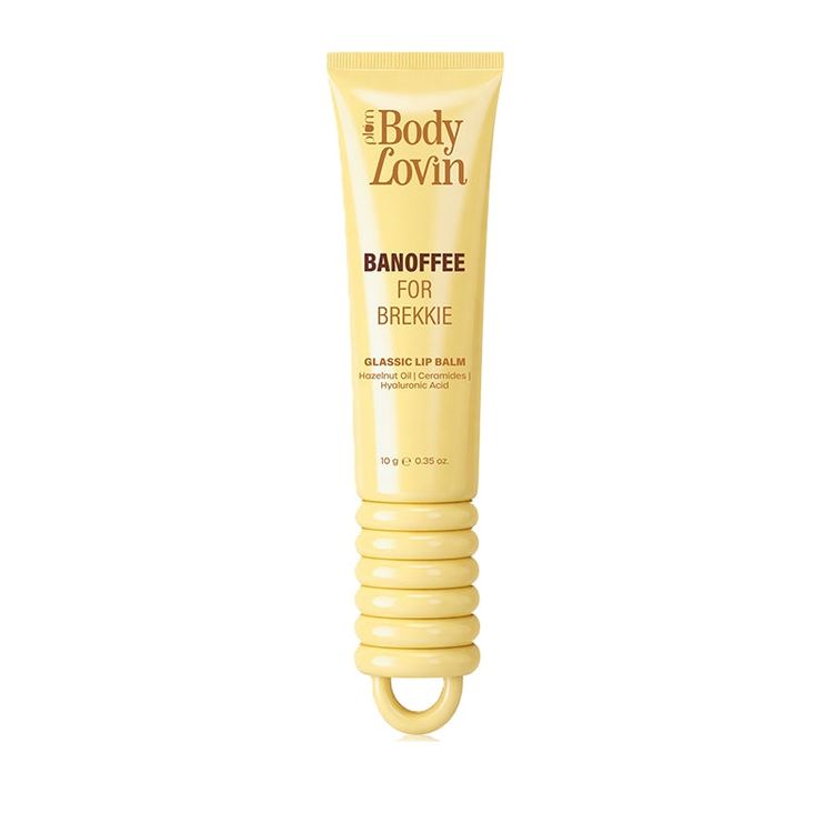 Plum BodyLovin' Banoffee For Brekkie Glassic Lip Balm - Clear Gloss
(10g)
