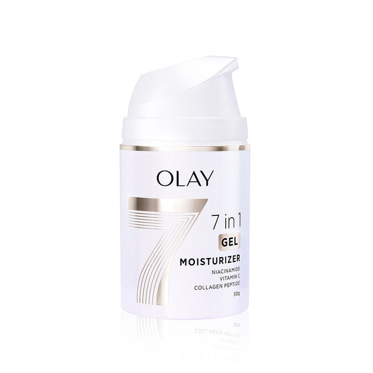 Olay 7in1 Gel Moisturizer with Niacinamide, Vitamin C, Collagen Peptide, Fights 7 Skin Issues
(50g)