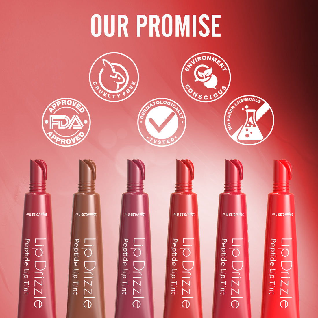 Glam21 Lip Drizzle Peptide Lip Tint (04 Caramel Toffee)