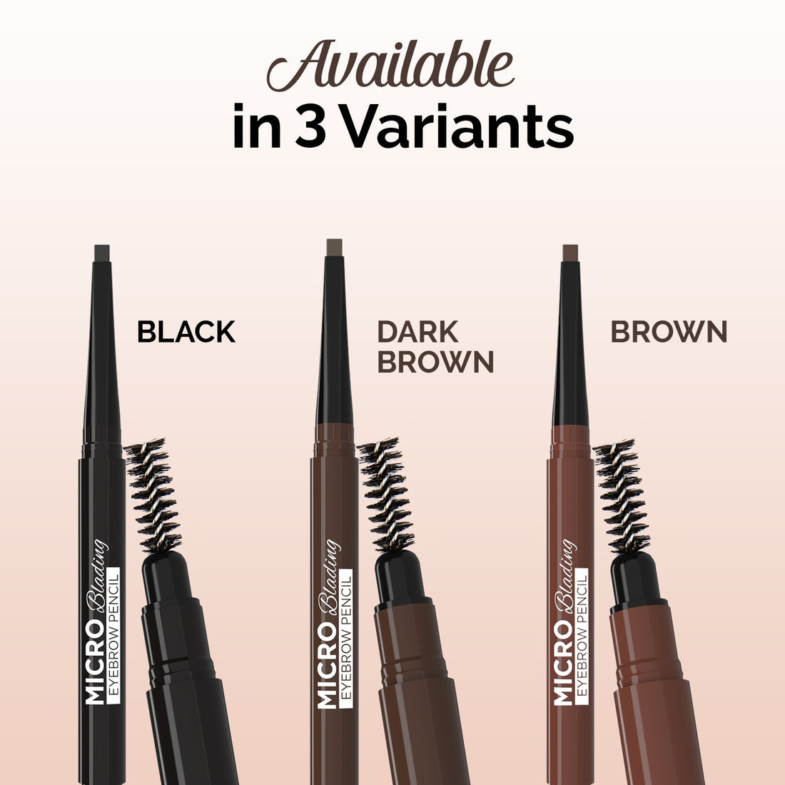 Glam21 Micro Blading Eyebrow Pencil (01Black)