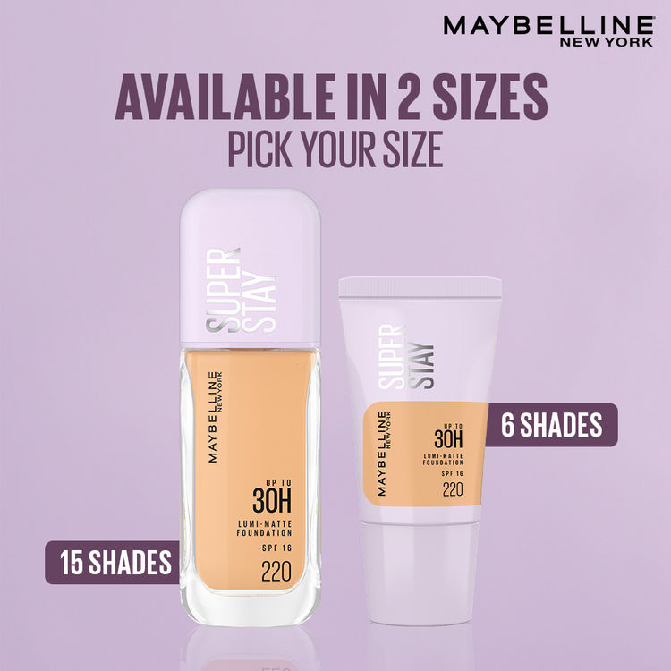 Maybelline Super Stay Lumi-Matte Foundation (128)