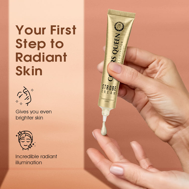 Colors Queen Strobe Cream With Shea Butter & Niacinamide - Magical Gold
(30g)