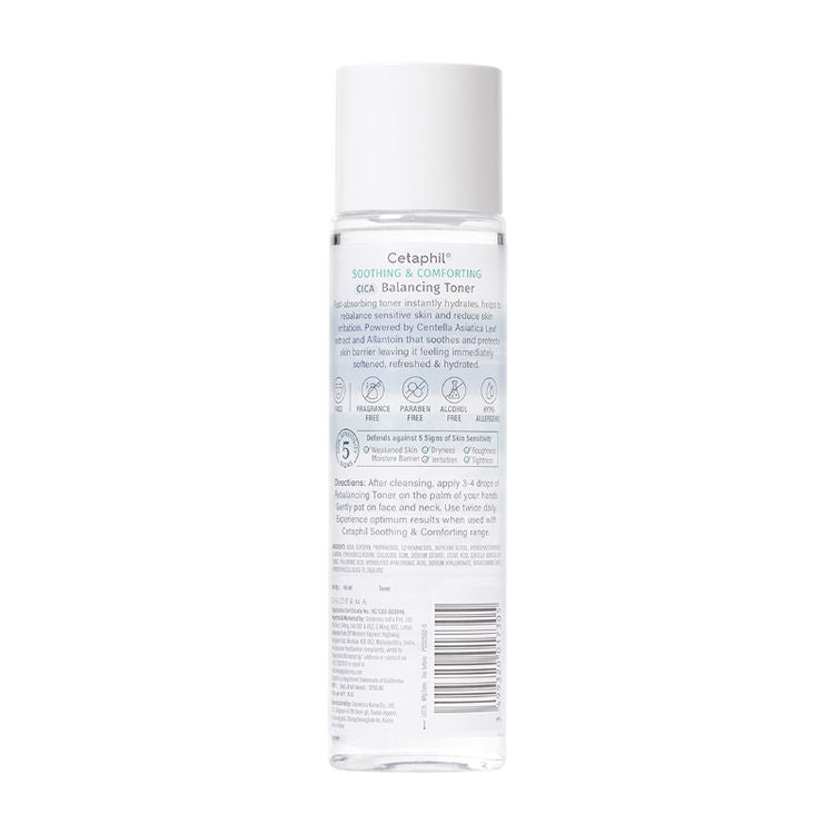 Cetaphil CICA Toner, Skin Barrier Protection, Reduces Irritation
(150ml)