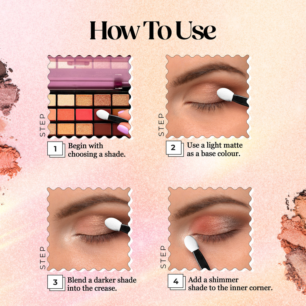 Hilary Rhoda Soft Glam Eyeshadow Palette (Multicolour 02)
