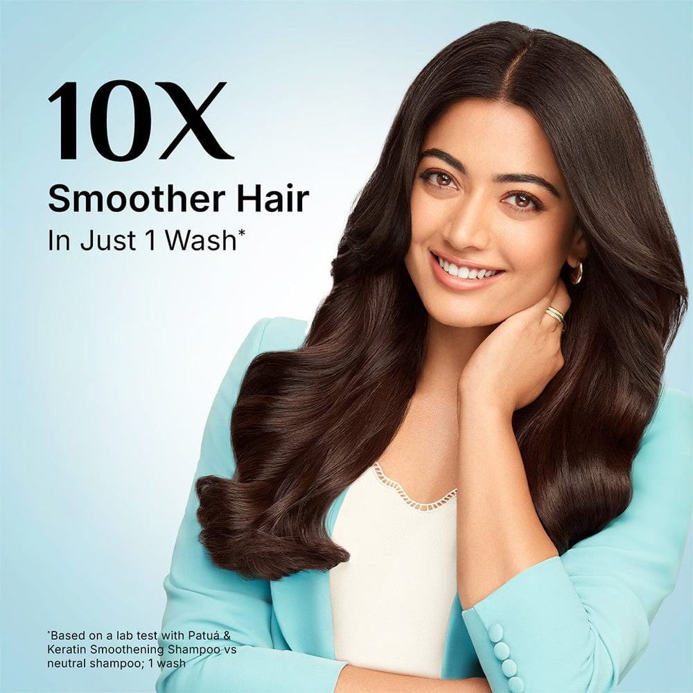 Pilgrim Patuá & Keratin Smoothening Shampoo (400ml)
Discover 10X Keratin-Smooth Hair