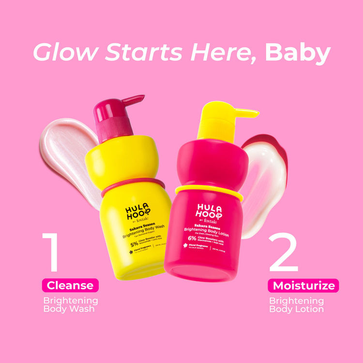 Foxtale Hula Hoop Brightening Body Wash by Foxtale , Exfoliates & Reduces Tan
(250ml)