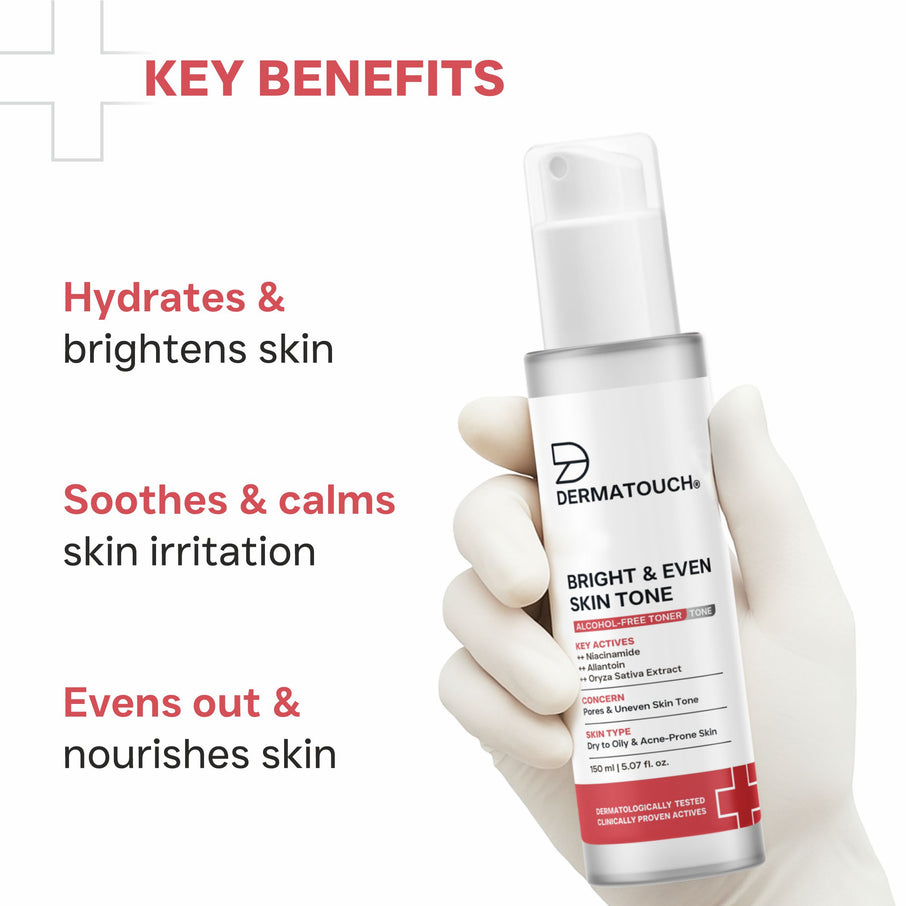 Dermatouch Bright and Even Skin Tone Alcohol-Free Toner 150ml