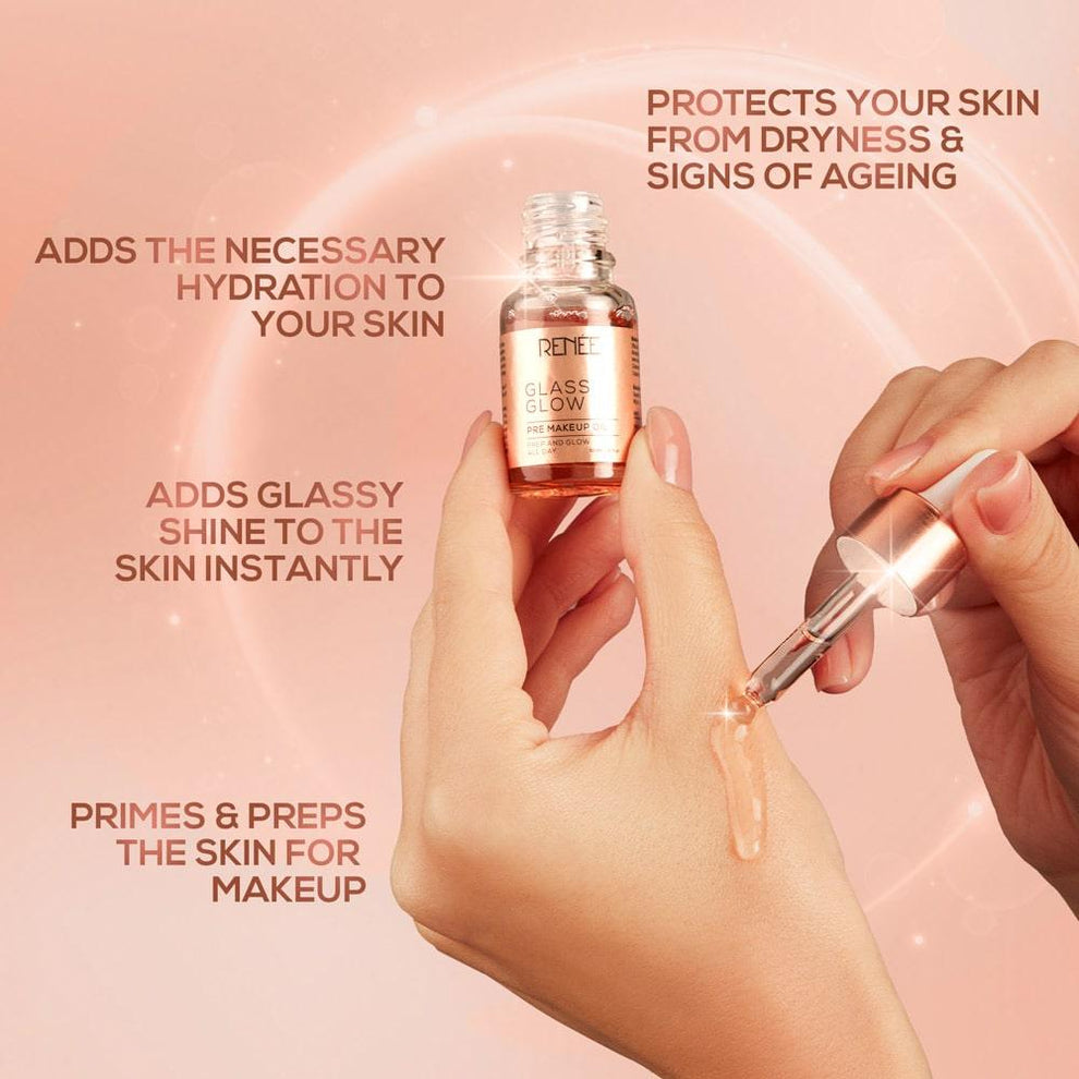 RENEE Glass Glow Pre Make-Up Oil (30ml)