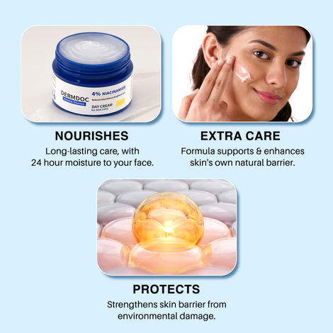 DERMDOC 4% Niacinamide Day Cream (50 gm)