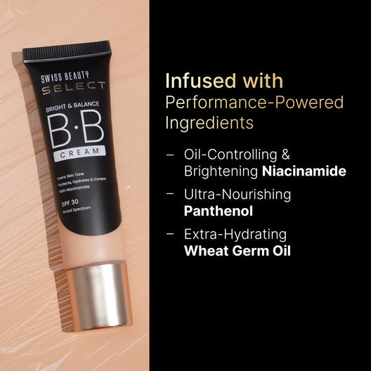 Swiss Beauty Select Bright & Balance BB Cream (05 Radiant Honey)