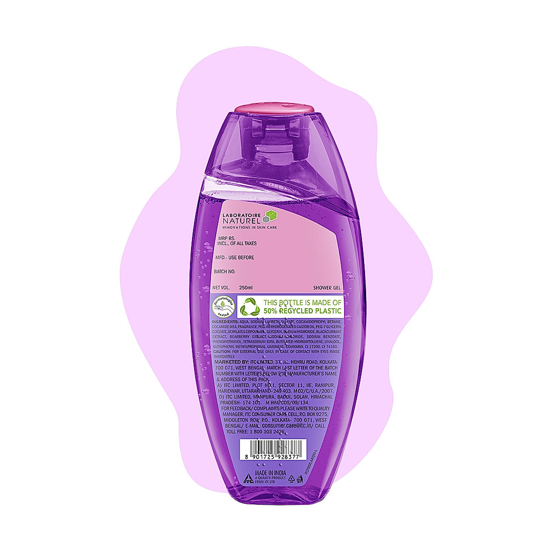 Fiama Blackcurrant & Bearberry Shower Gel, 250 ml