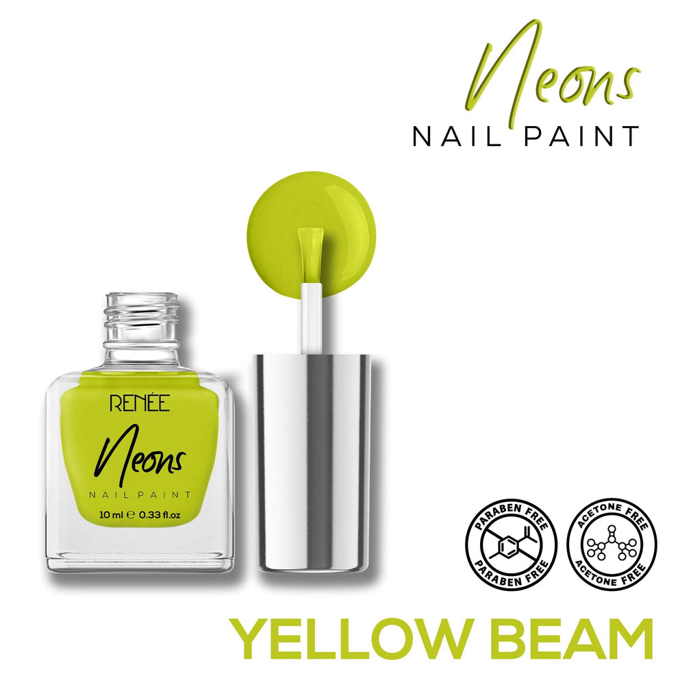 RENEE Neons Nail Paint (05 Yellow Beam)