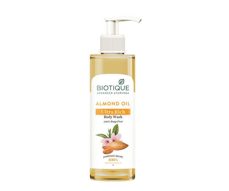 Biotique Almond Oil Ultra Rich Body Wash (200ml)