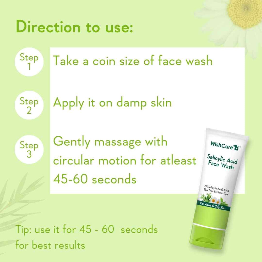 Wishcare 2% Salicylic Acid Face Wash