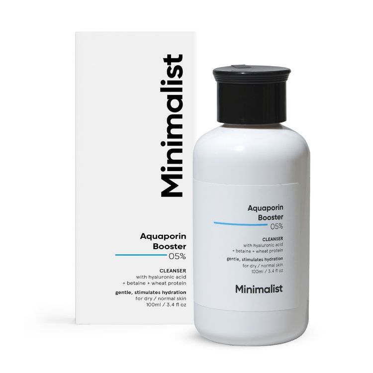 Minimalist 5% Aquaporin Booster Face Wash With Hyaluronic Acid For Dry Skin
(100ml)