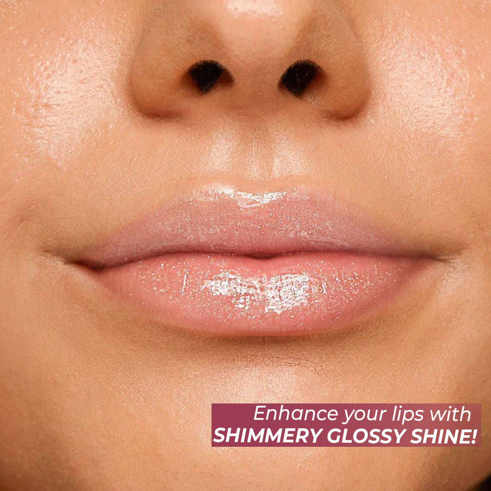 Insight cosmetics Hydrating Lip Gloss (Peach-Plum)