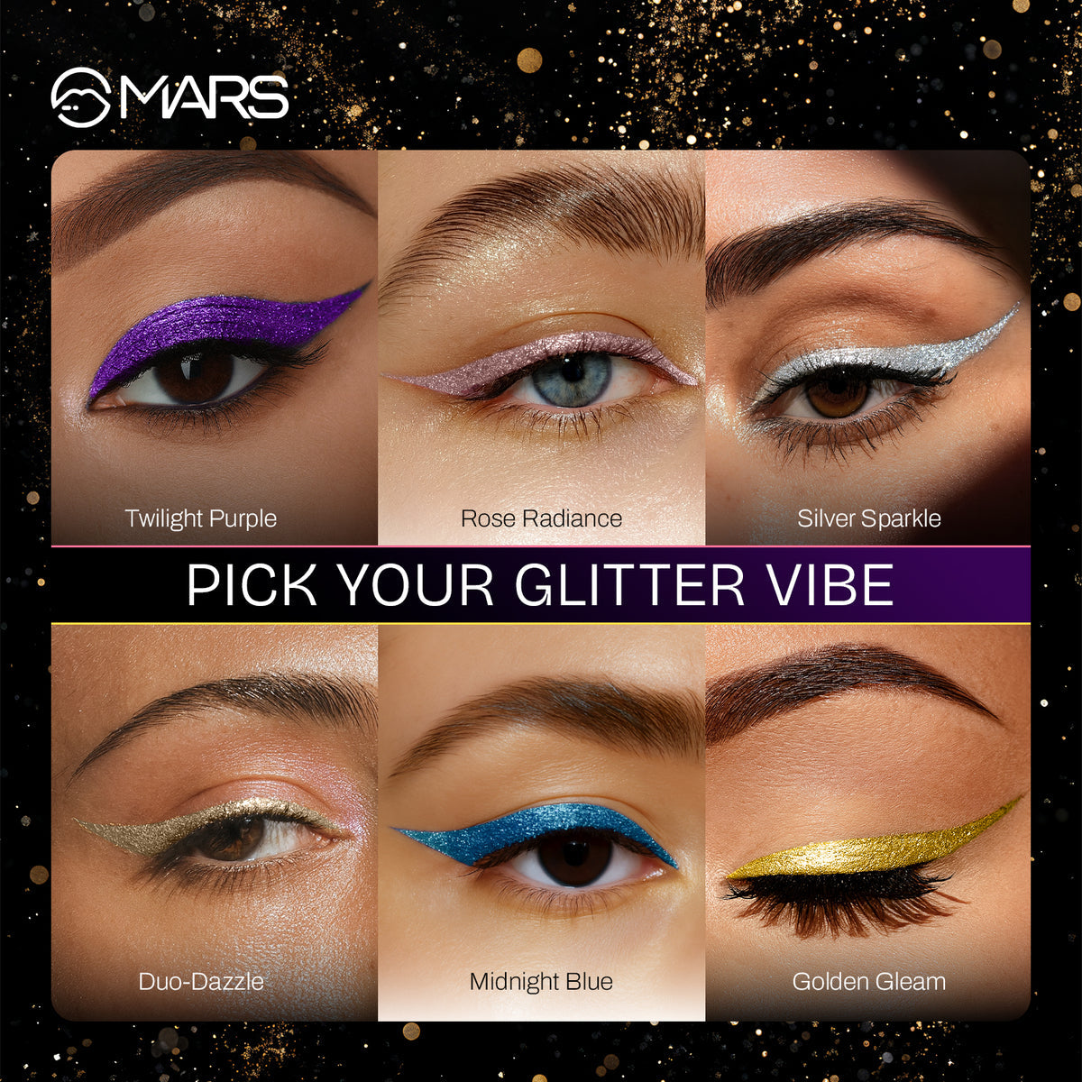 Mars Twinkle Wink | Glitter Eyeliner (05- midnight twinkle)
