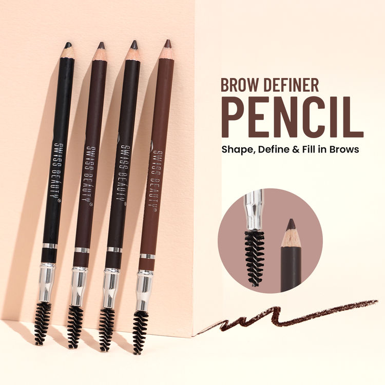 Swiss Beauty Brow Definer Pencil (04 Black)