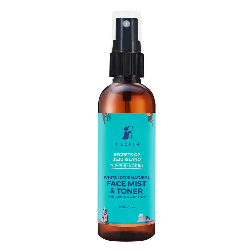 Pilgrim White Lotus Natural Face Mist & Toner with Camellia & Witch Hazel