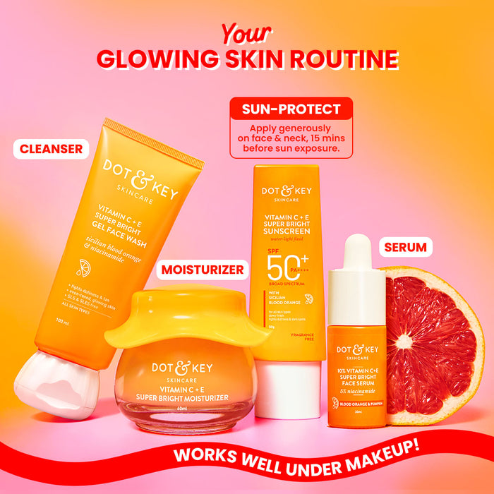 Dot & Key Vitamin C + E Sunscreen, SPF 50+ PA++++ (80g)