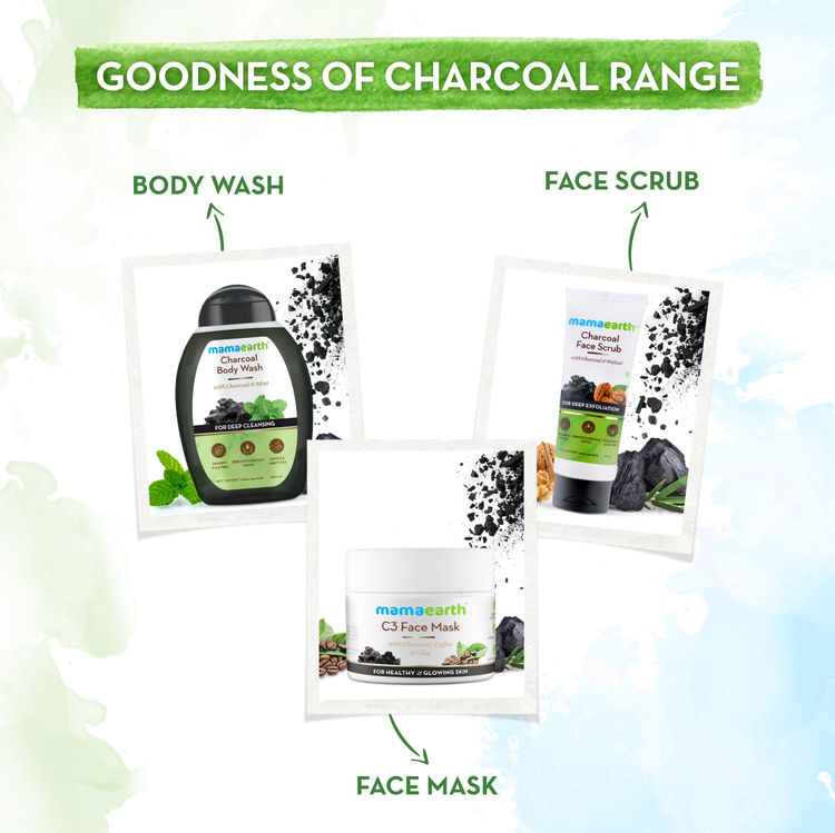 Mamaearth Charcoal Face Wash With Activated Charcoal And Coffee For Oil Control (250ml)