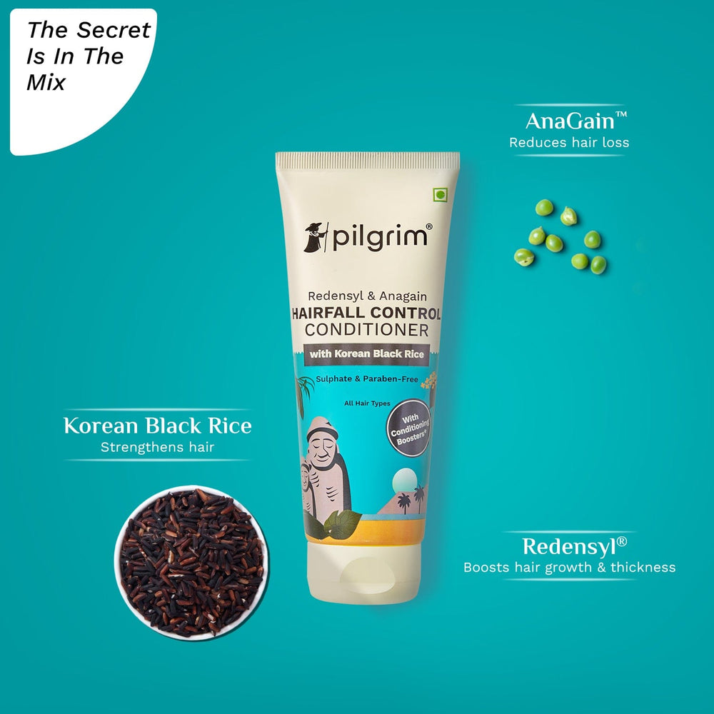 Pilgrim Redensyl & Anagain Hairfall Control Conditioner
Discover Thick & Dense Hair