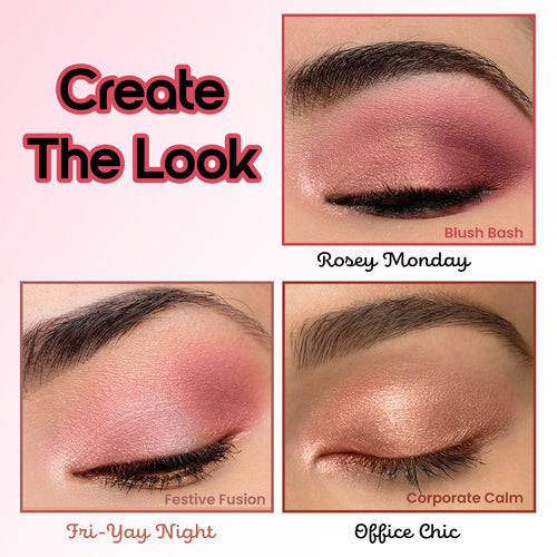Insight cosmetics Ready Set Glam Eyeshadow Palette (Festive Fusion)