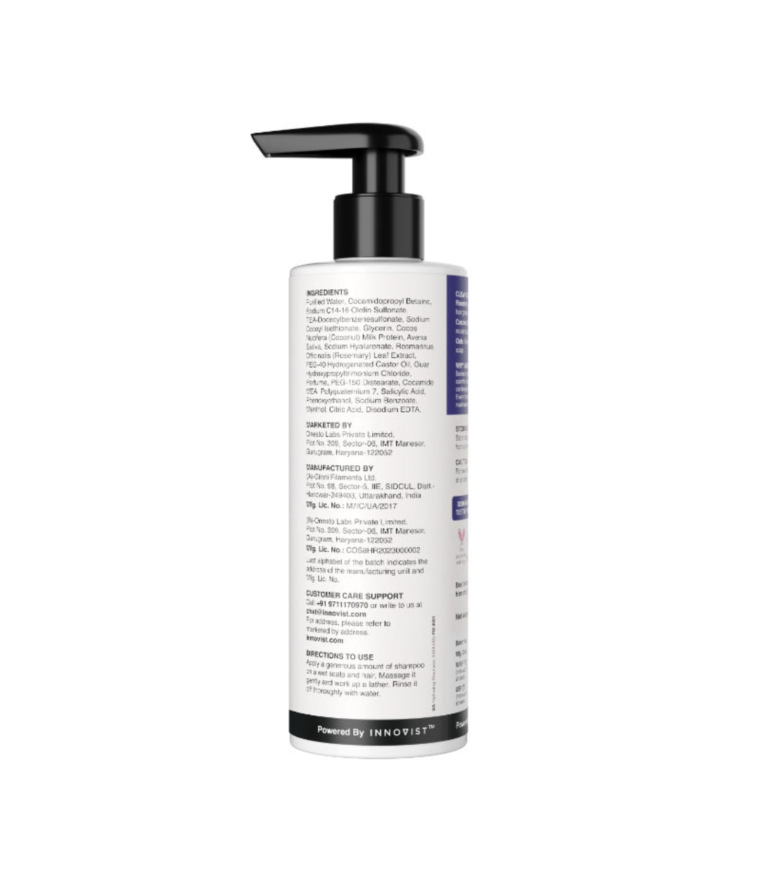 Bare Anatomy Hydrating Shampoo With Rosemarry & Coconut/ 200ml