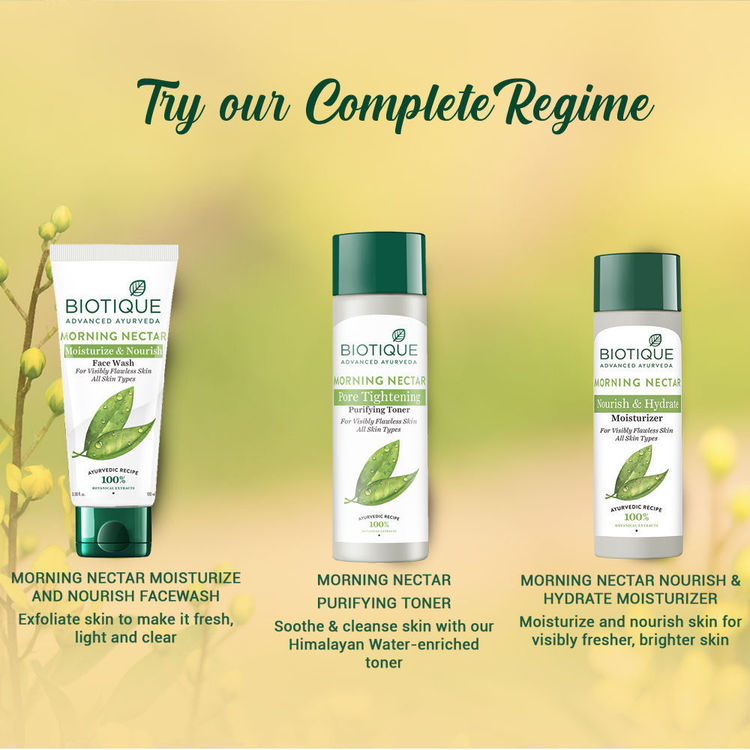 Biotique Morning Nectar Nourish & Hydrate Moisturizer (120ml)