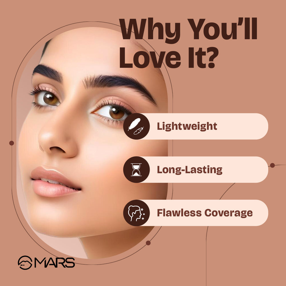 Mars Cancel Concealer | Liquid Concealer (06- honey glow)