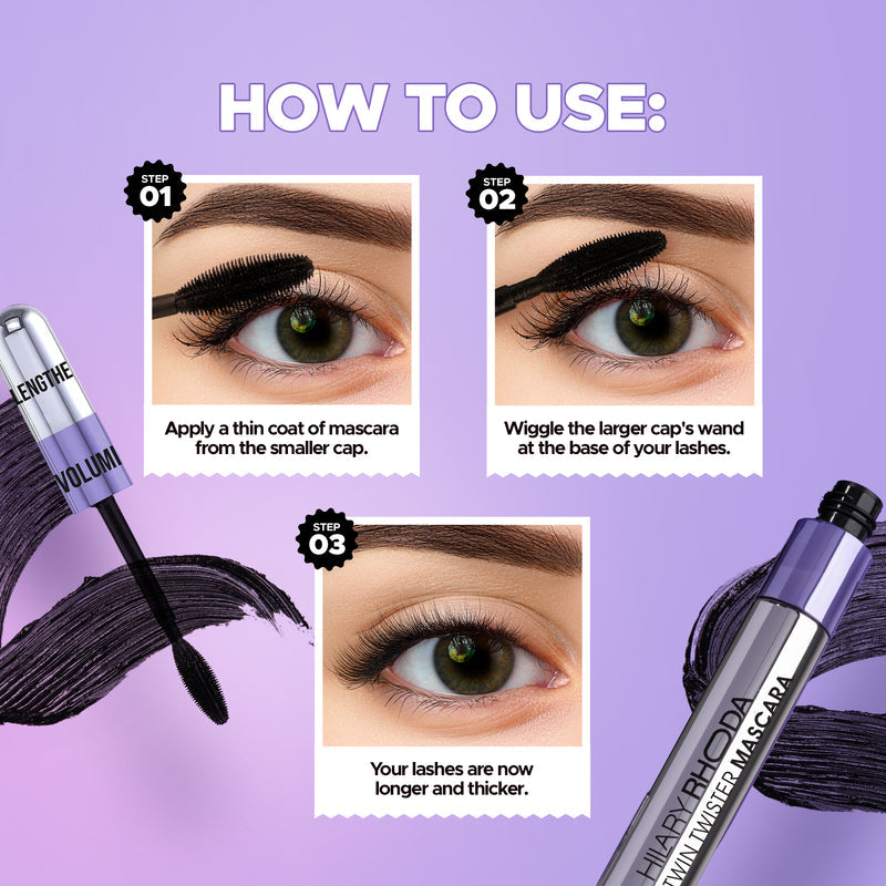 Hilary Rhoda Twin Twister Mascara