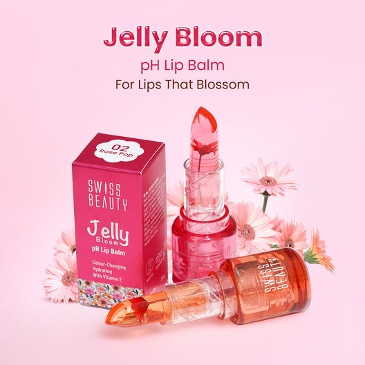 Swiss Beauty Jelly Bloom pH Lip Balm / 02 Rose Pop