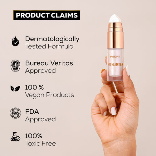 Insight cosmetics Sheer Radiance Highlighter (3!Sheesh Mahal)