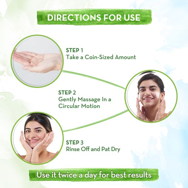 Mamaearth Aloe Vera Face Wash With Aloe Vera & Ashwagandha For A Youthful Glow (150ml)