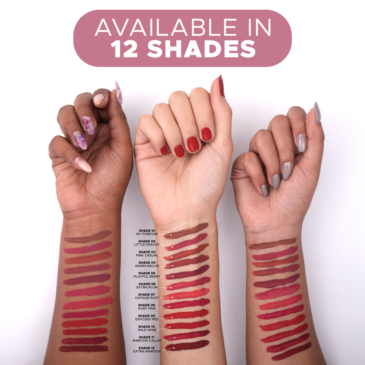Hilary Rhoda Touch Of Mousse Lipstick (Extra Maroon 12)
