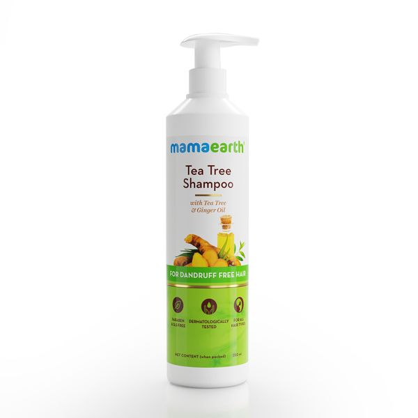 Mamaearth Tea Tree Shampoo for Dandruff Free Hair - 250ml