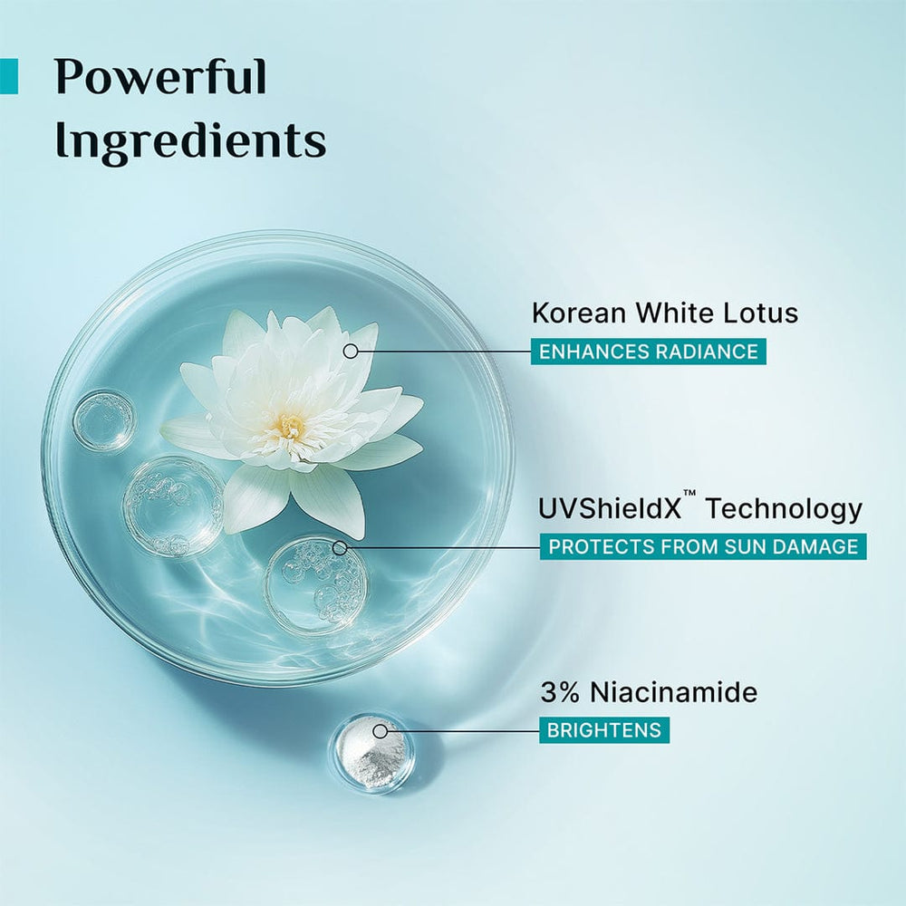 Pilgrim Korean White Lotus Tinted Sunscreen SPF 50+ PA++++
