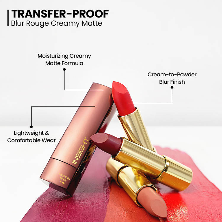 Insight Cosmetics Blur Rouge Lipstick - 11 Deadline Diva
(4.2g)