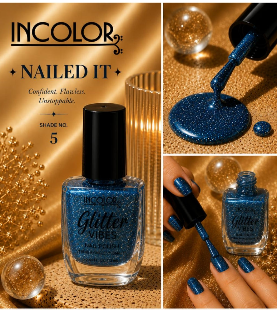 Incolor Glitter Vibes Nail Paints/ 05