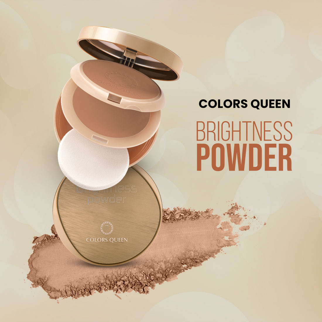 Colors Queen Brightness Powder (01 Ivory)