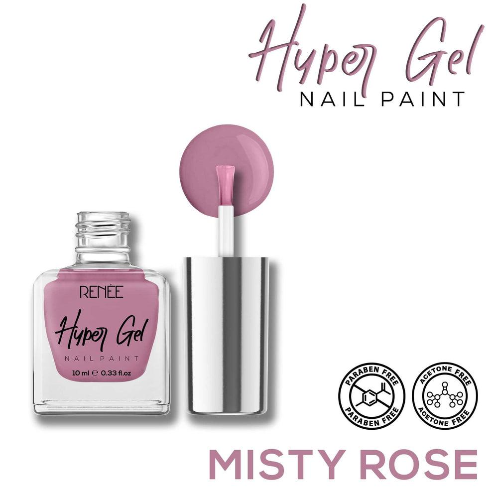 RENEE Hyper Gel Nail Paint 10ml (04 Misty Rose)
